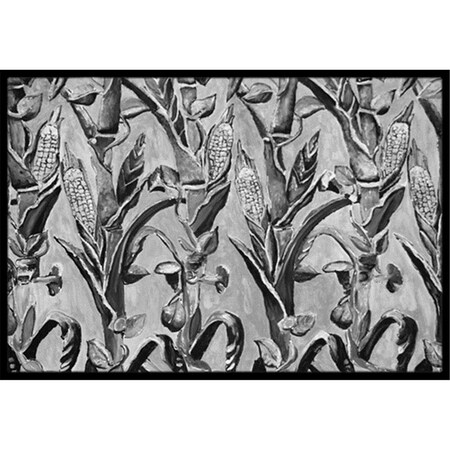 Carolines Treasures Corn Ironwork Fence Indoor and Outdoor Mat- 18 x 27 in. 8929MAT